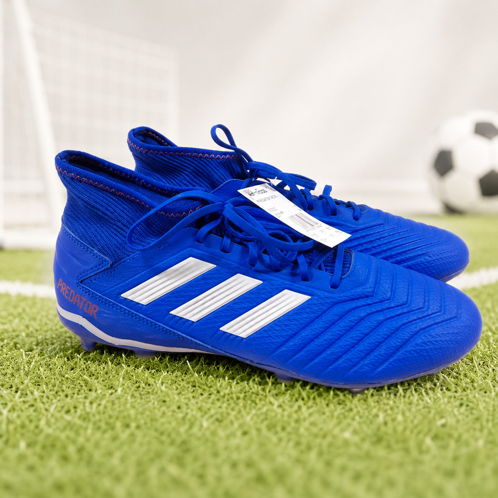 Adidas Predator 19.3 FG Soccer Cleats Men 13 Bright Cyan F35593 New w Tags